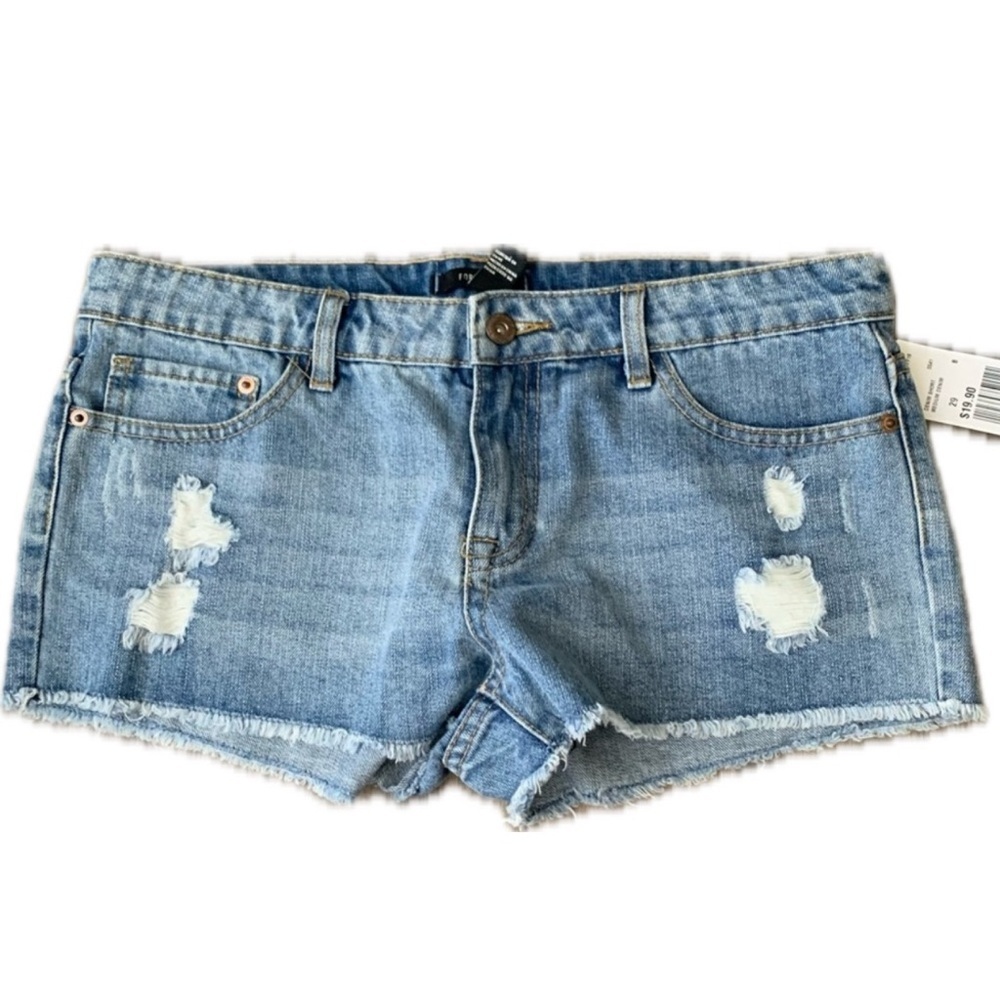 Forever 21 NWT Jean Shorts - Picture 2 of 11
